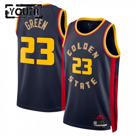 Camiseta Niños Golden State Warriors Draymond Green 2024-25 Nike City Edition Navy Swingman Camiseta Niños Golden State Warriors Draymond Green 2024-25 Nike City Edition Navy Swingman